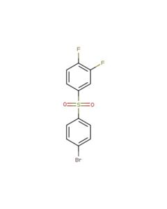 Astatech 4-((4-BROMOPHENYL)SULFONYL)-1,2-DIFLUOROBENZENE, 95.00% Purity, 0.25G